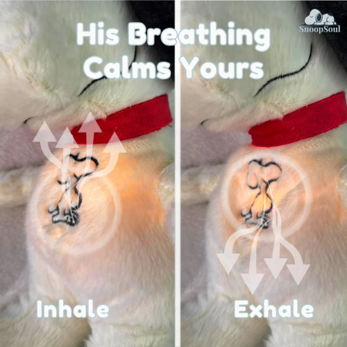 CalmBreath Snoopy Breathing Plushie
